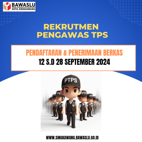 REKRUTMEN PENGAWAS TPS